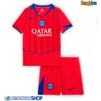 Maglie da calcio Paris Saint-Germain Terza Maglia Bambino 2025-26 Manica Corta + Pantaloni corti)